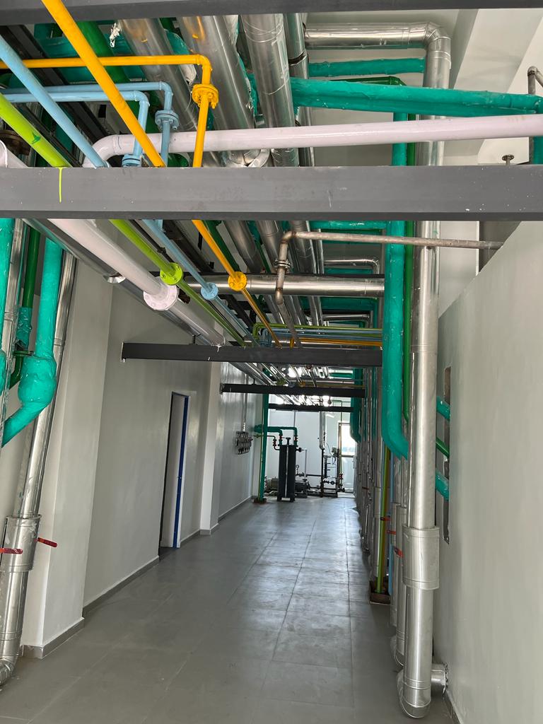 Pipeline Work of Pharma Plant